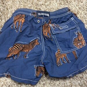 Vilebrequin Blue Zebra Swim Shorts